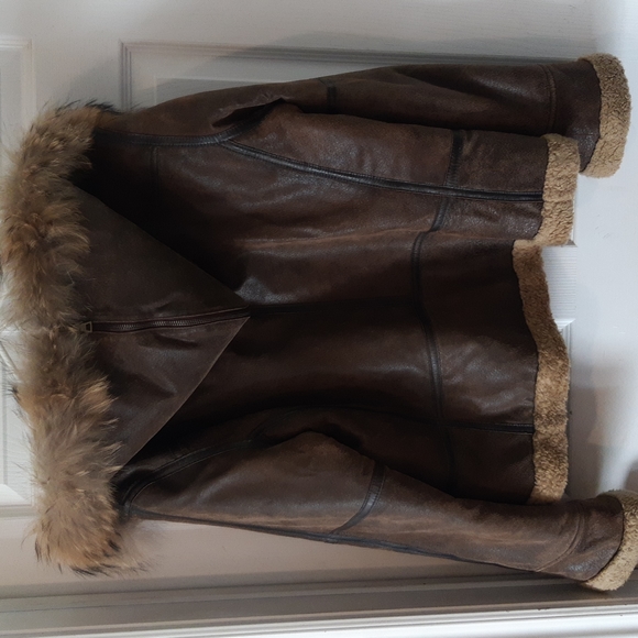 A.N.A. leather coat - Picture 12 of 16